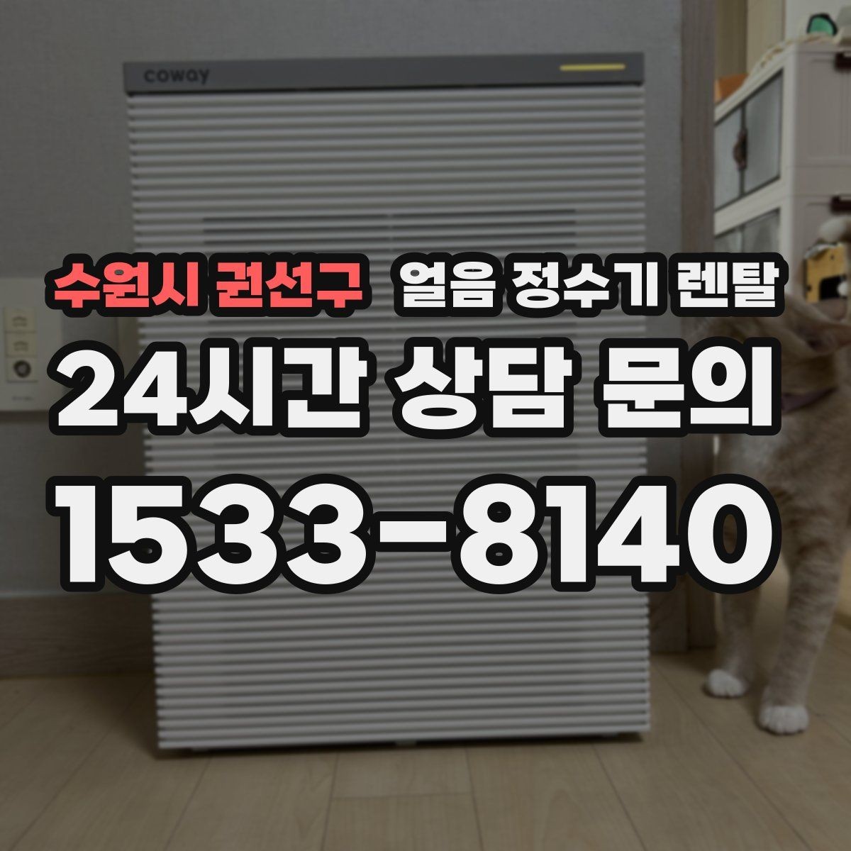 수원시 권선구 얼음 정수기 렌탈 얼음 저장고 냄새가 날 때 해결 방향