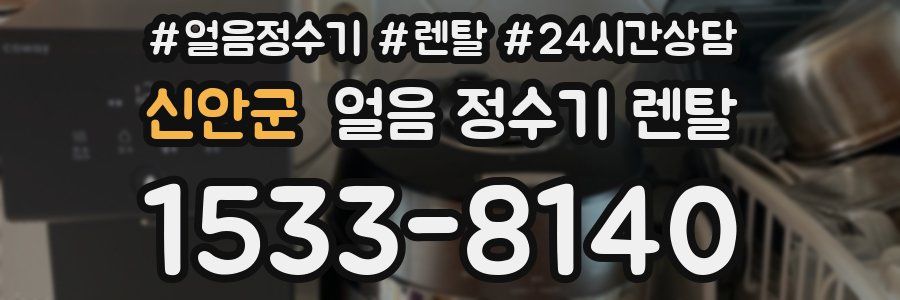 신안군 얼음 정수기 렌탈