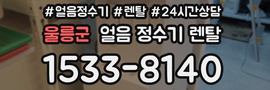 울릉군 얼음 정수기 렌탈