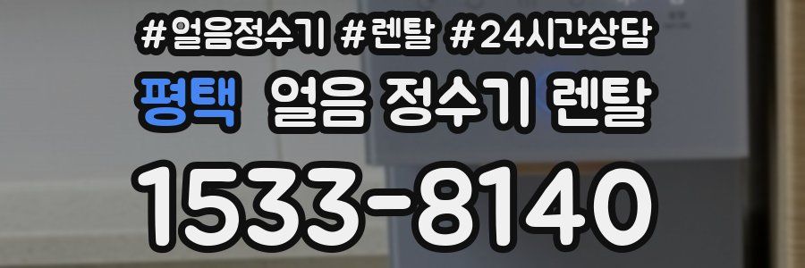 평택 얼음 정수기 렌탈