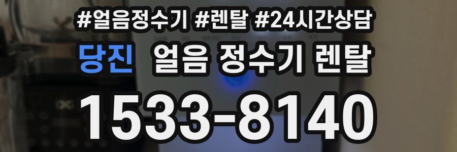 당진 얼음 정수기 렌탈