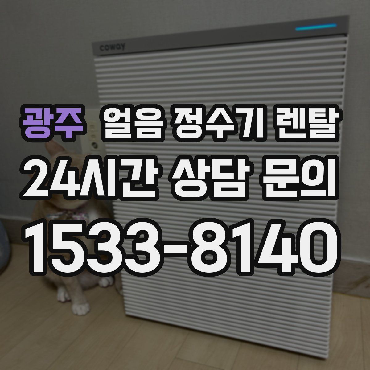 광주 얼음 정수기 렌탈