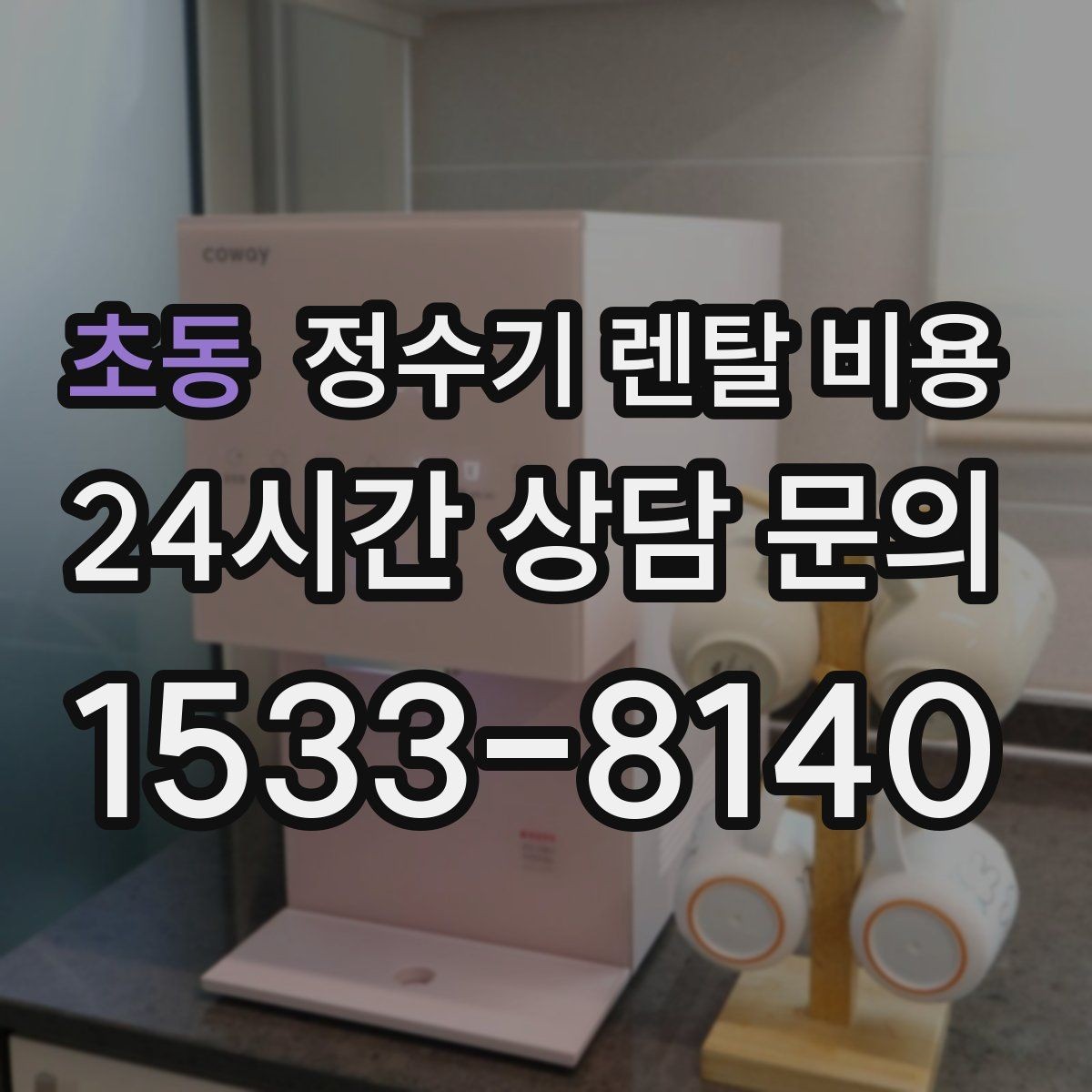 초동 정수기 렌탈 비용 전문 설치가 필요한 이유