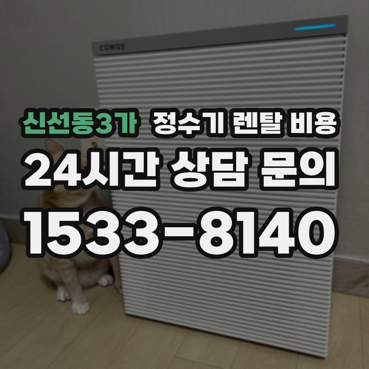 신선동3가 정수기 렌탈 비용 코크 위생 관리까지 따져야 하는 이유