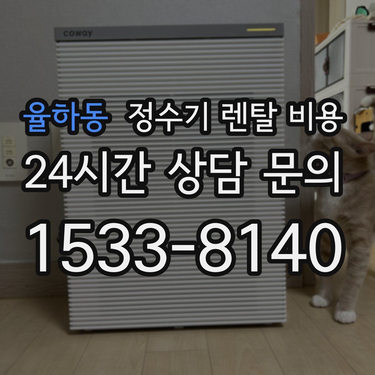 율하동 정수기 렌탈 비용