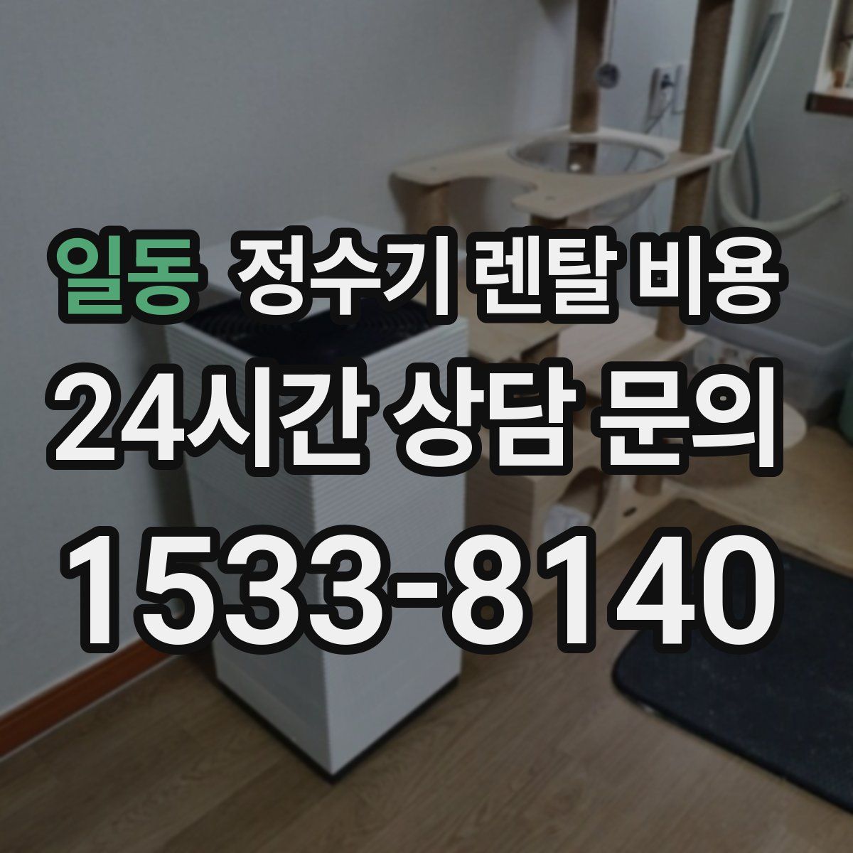 일동 정수기 렌탈 비용