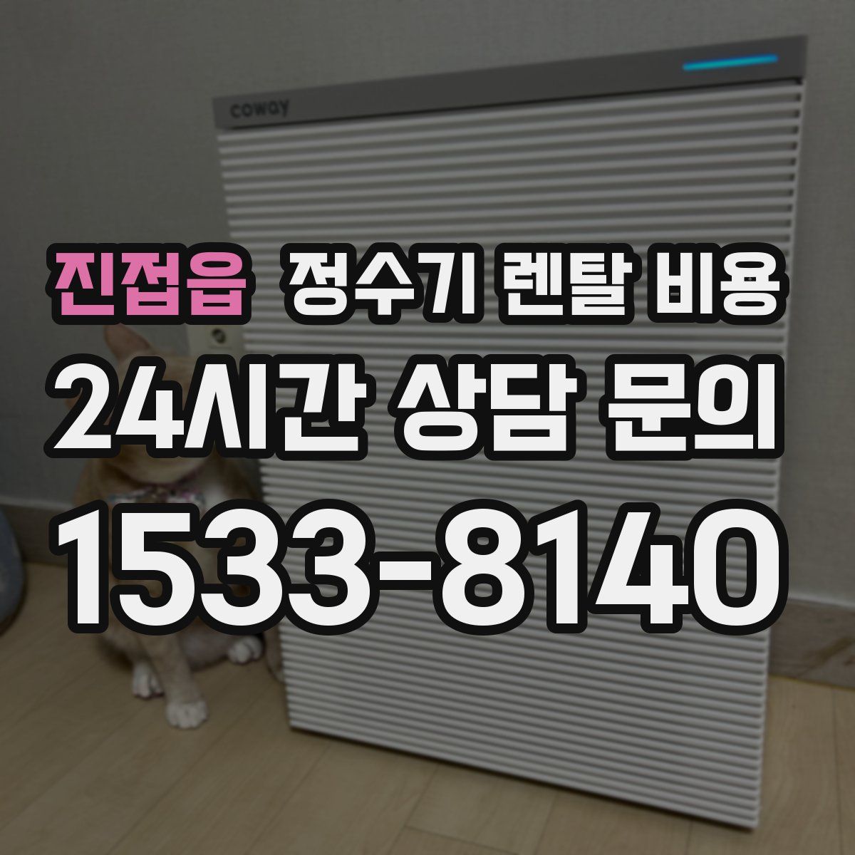 진접읍 정수기 렌탈 비용