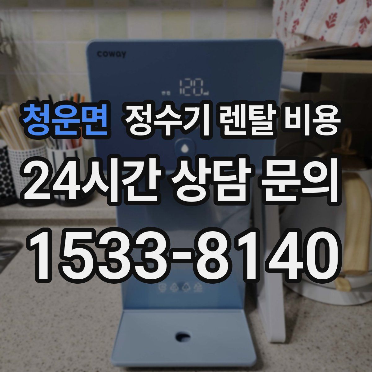 청운면 정수기 렌탈 비용