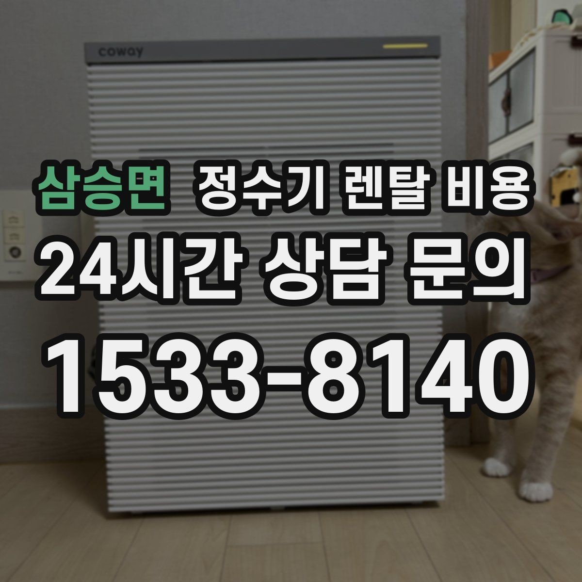 삼승면 정수기 렌탈 비용 1년 뒤에도 만족할 제품 고르는 법