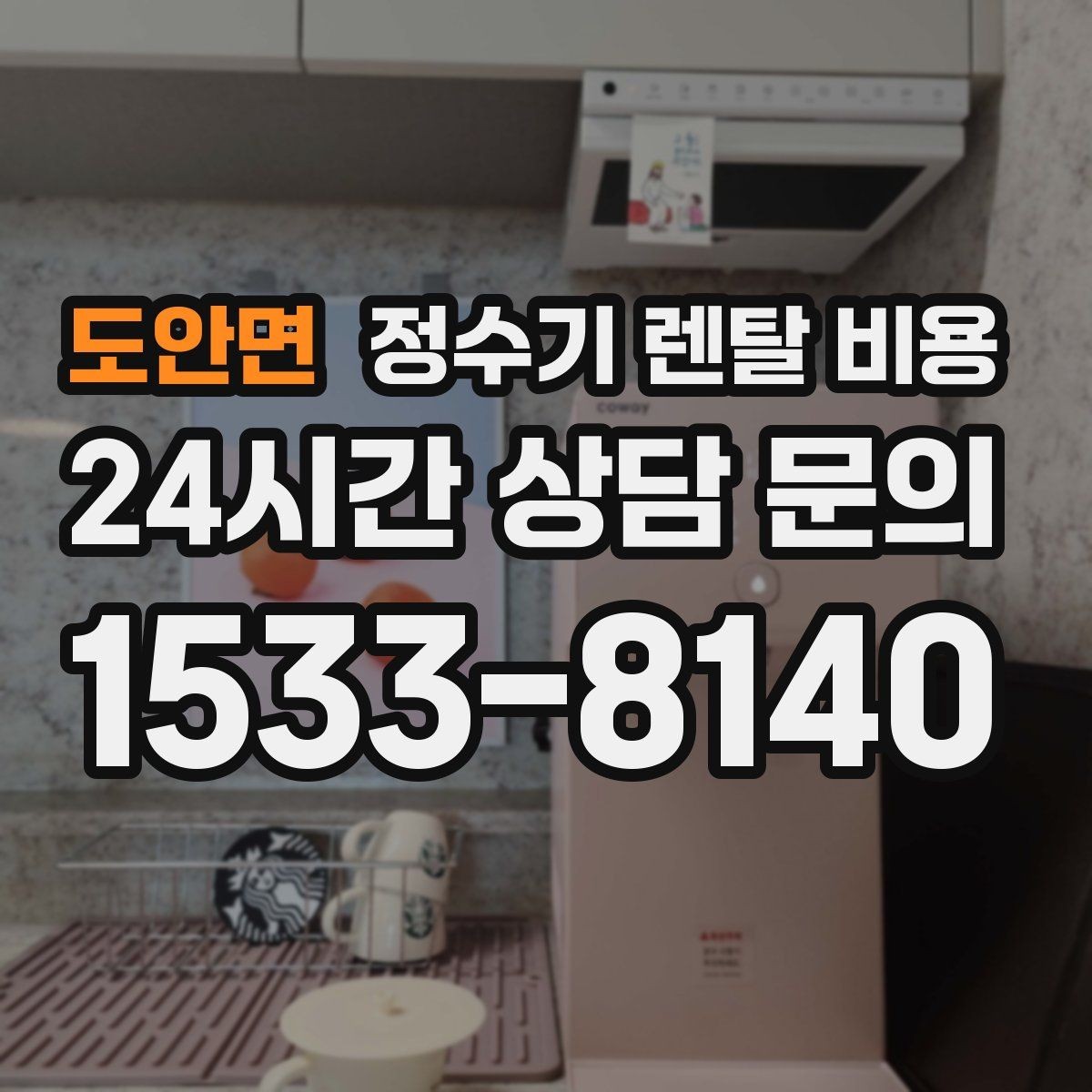 도안면 정수기 렌탈 비용 냉온 기능이 필요한 경우 정리