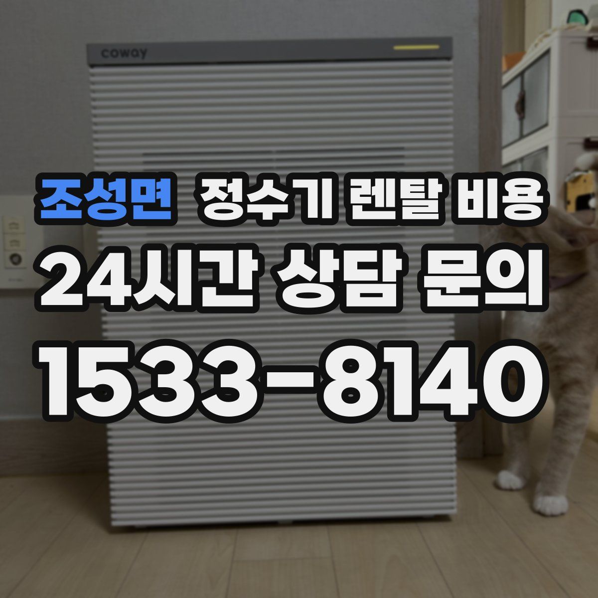 조성면 정수기 렌탈 비용