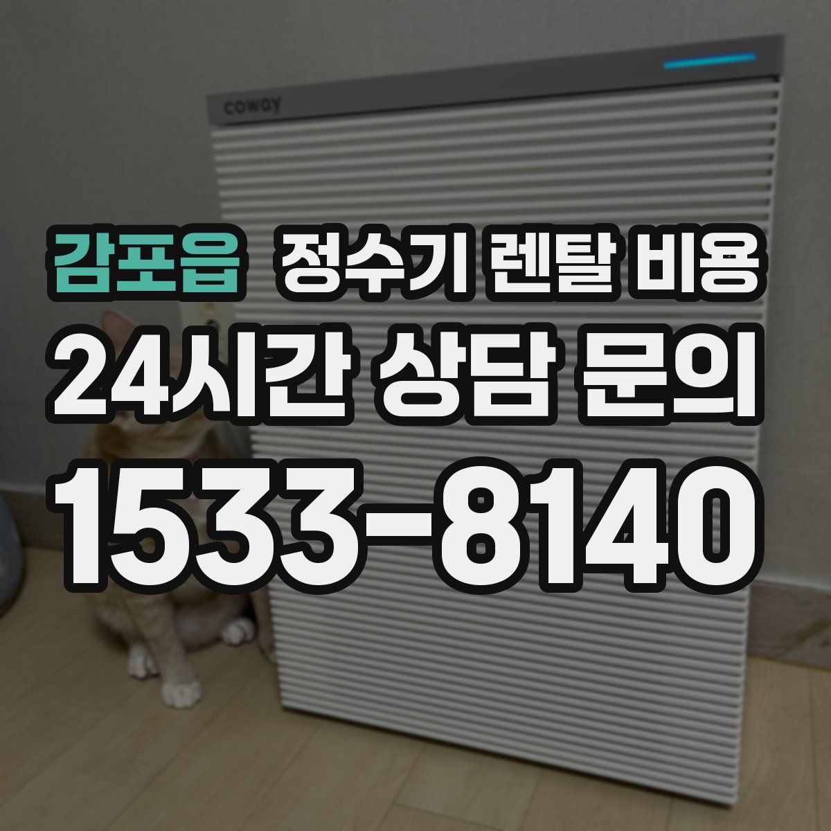 감포읍 정수기 렌탈 비용