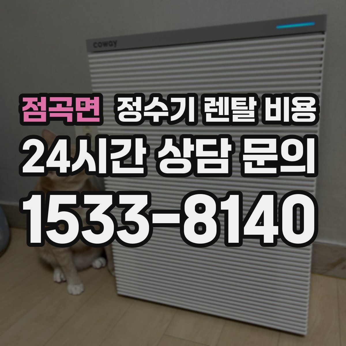 점곡면 정수기 렌탈 비용