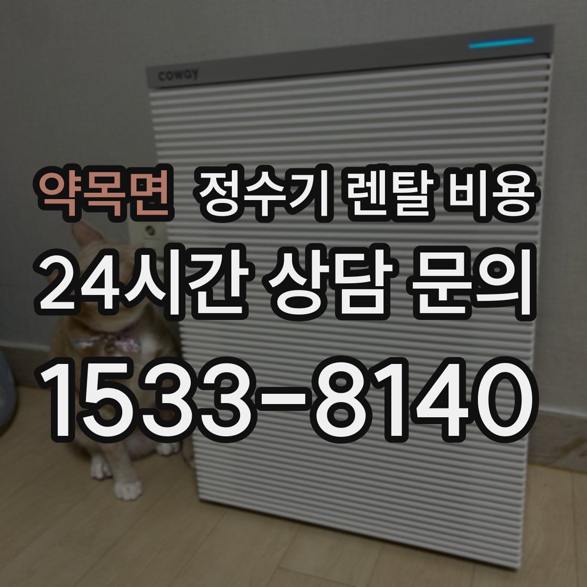 약목면 정수기 렌탈 비용