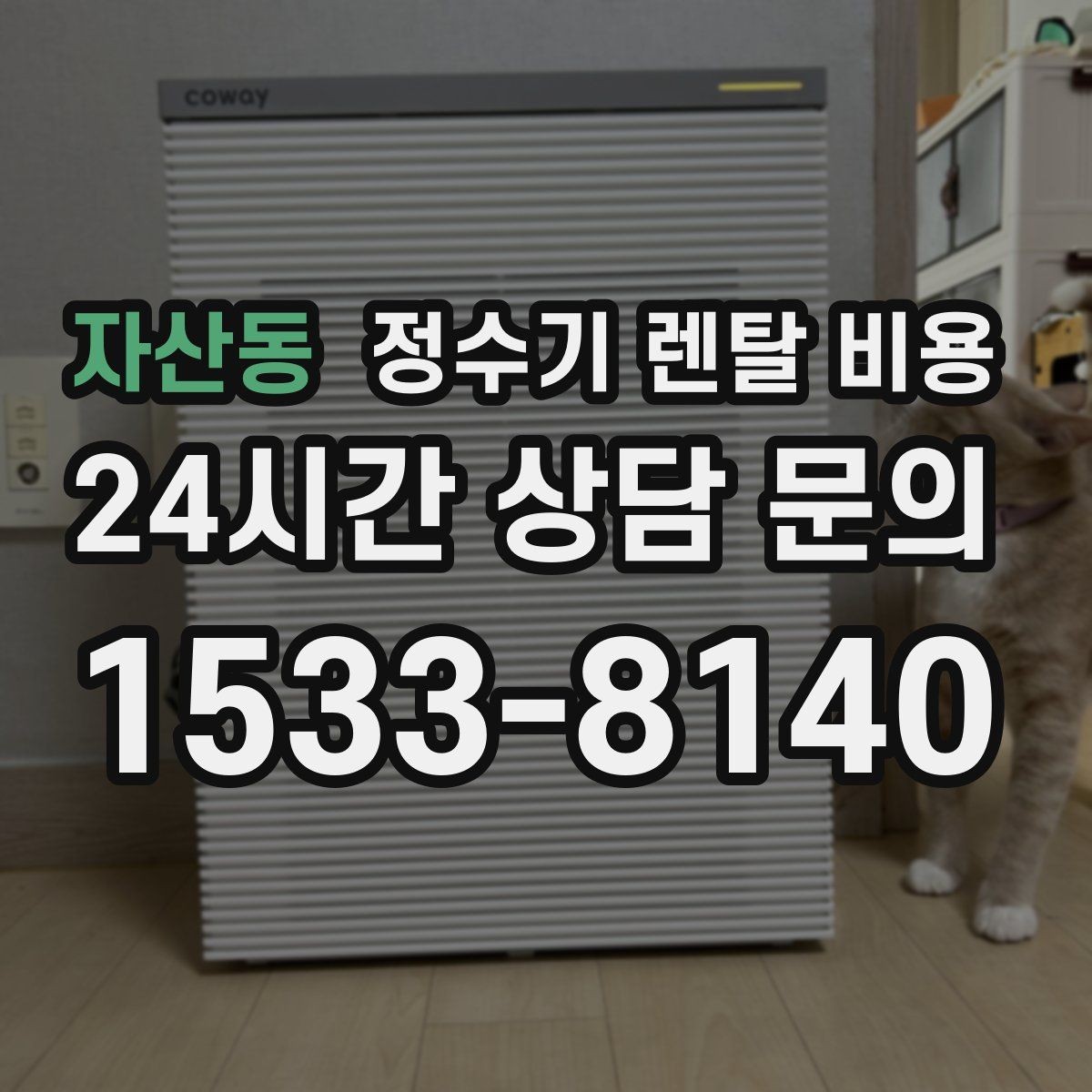 자산동 정수기 렌탈 비용 렌탈 상담 전에 미리 정할 것들