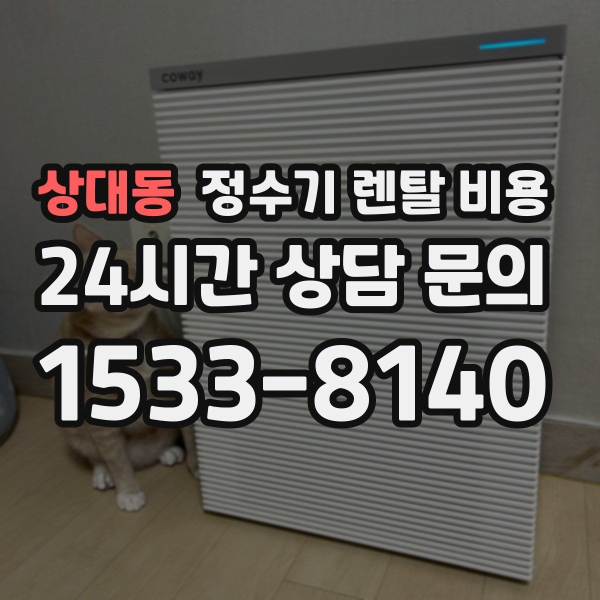 상대동 정수기 렌탈 비용 후기 볼 때 체크하면 좋은 포인트
