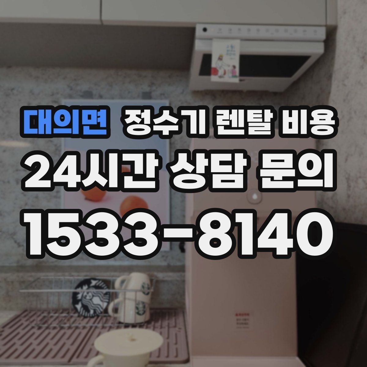 대의면 정수기 렌탈 비용 기능별 가격 차이를 이해하는 방법