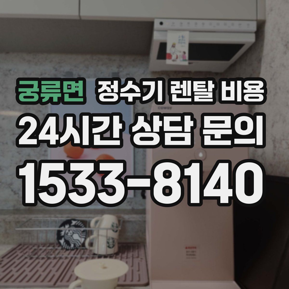 궁류면 정수기 렌탈 비용