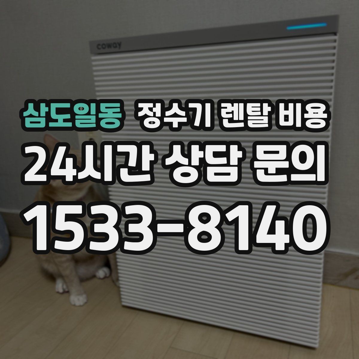 삼도일동 정수기 렌탈 비용 불필요한 기능을 빼면 달라지는 점