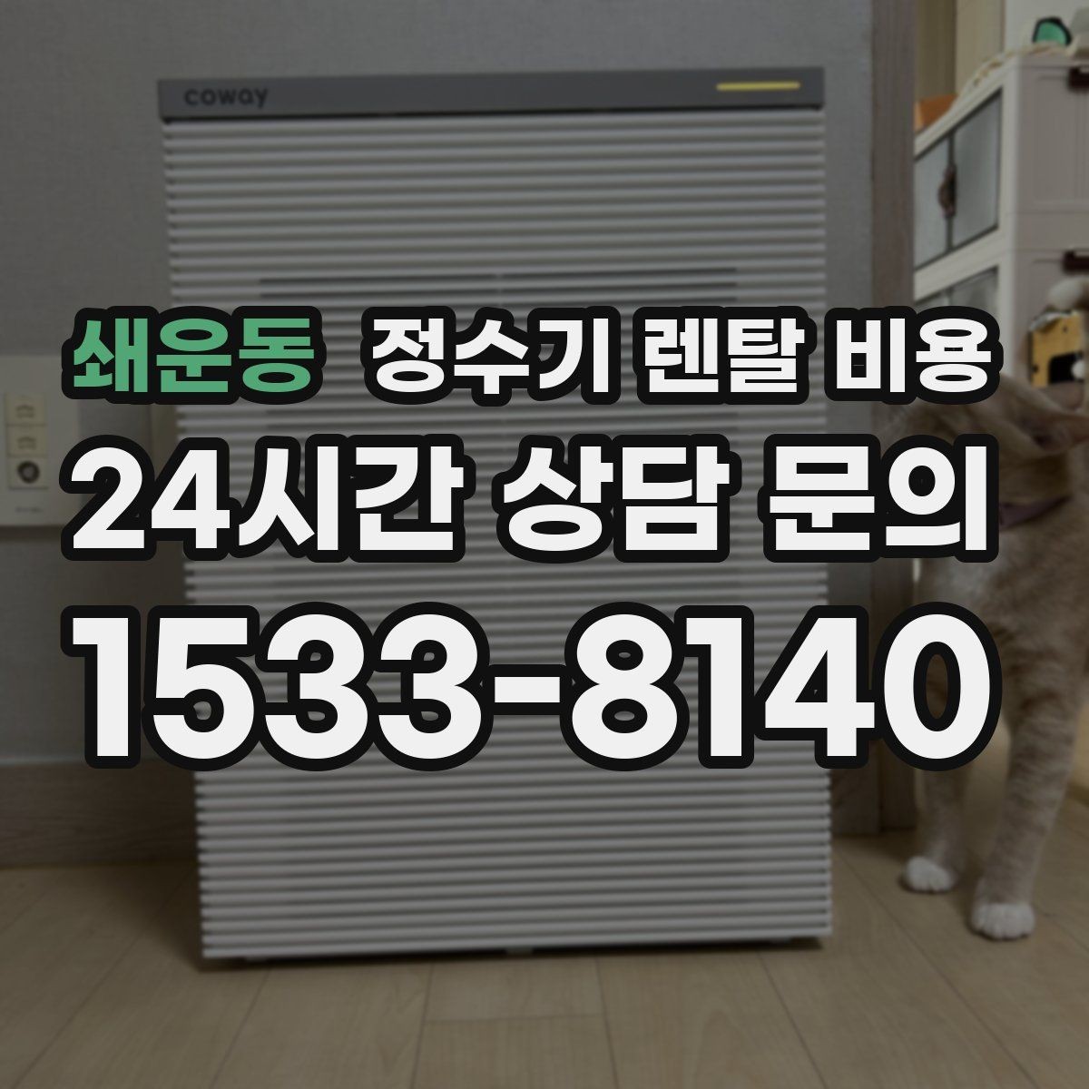 쇄운동 정수기 렌탈 비용 다양한 제품 중 고르는 방법