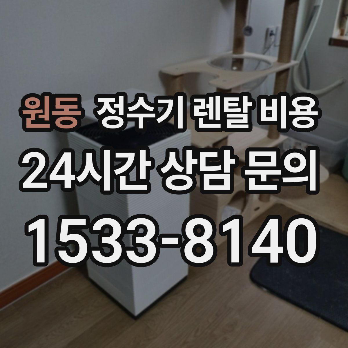 원동 정수기 렌탈 비용