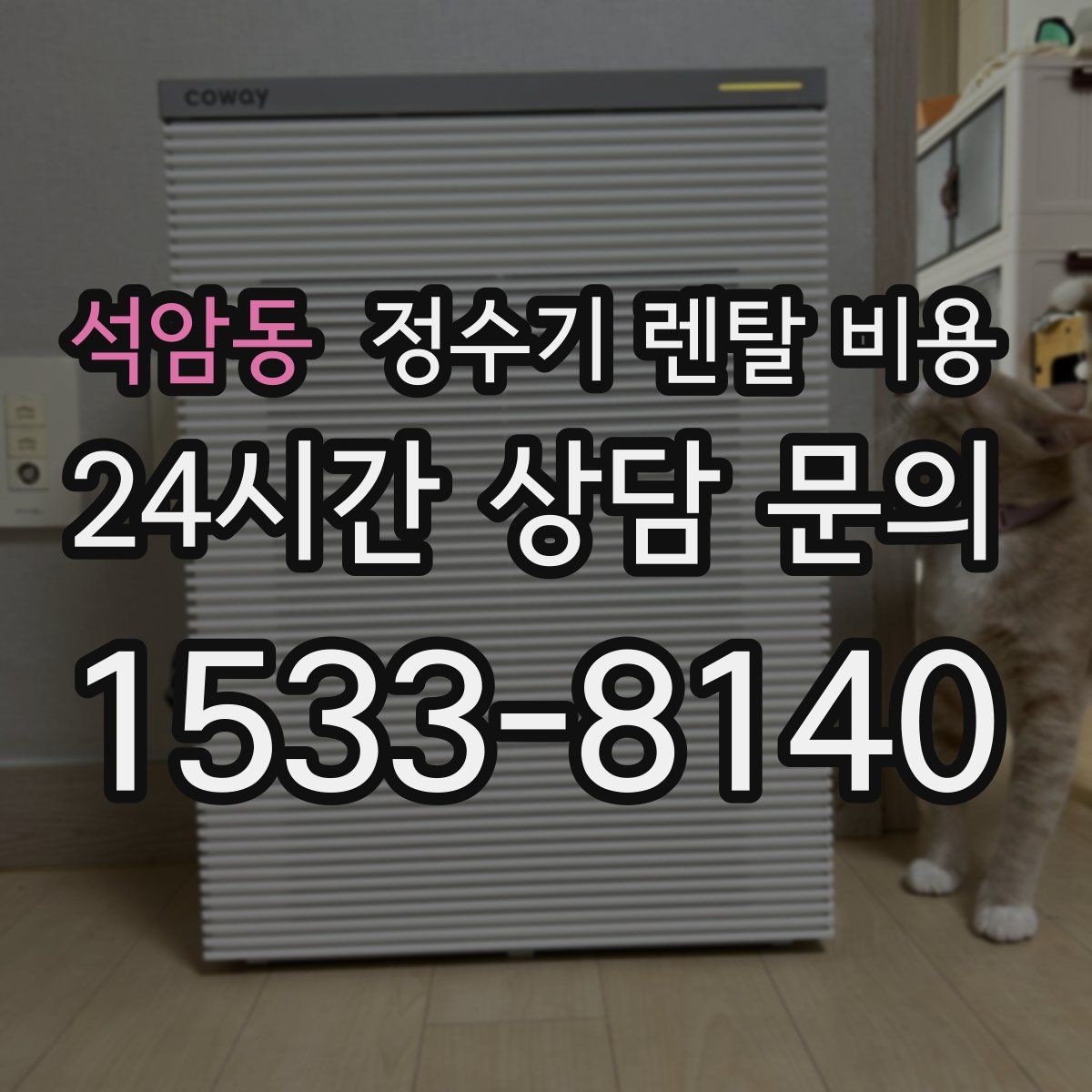 석암동 정수기 렌탈 비용 가족 단위 선택 시 고려사항