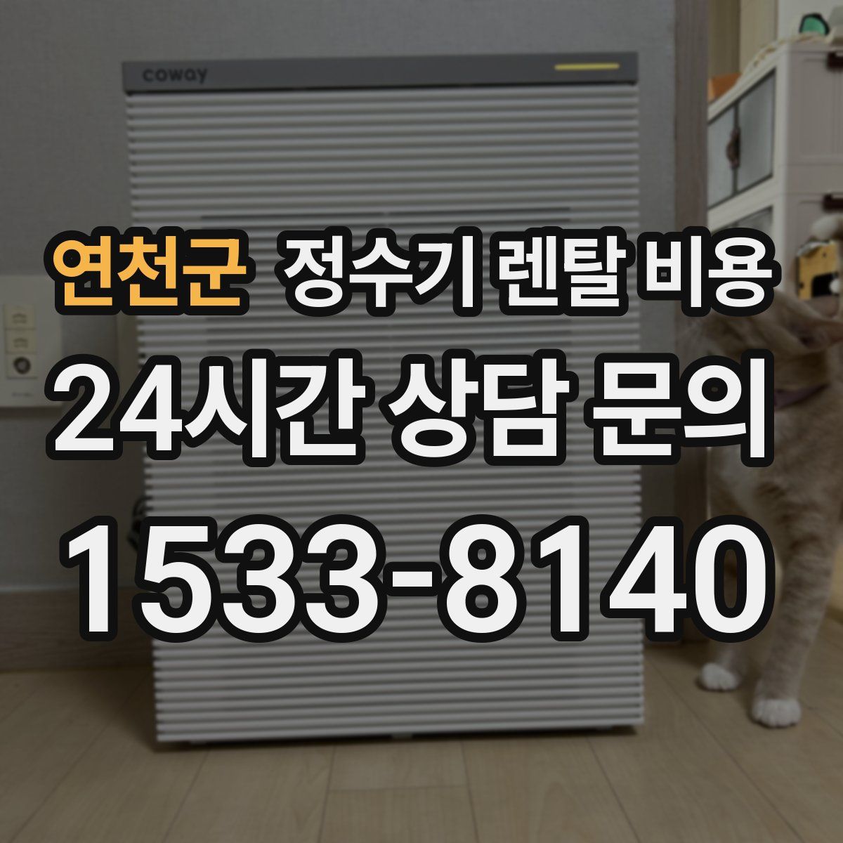 연천군 정수기 렌탈 비용