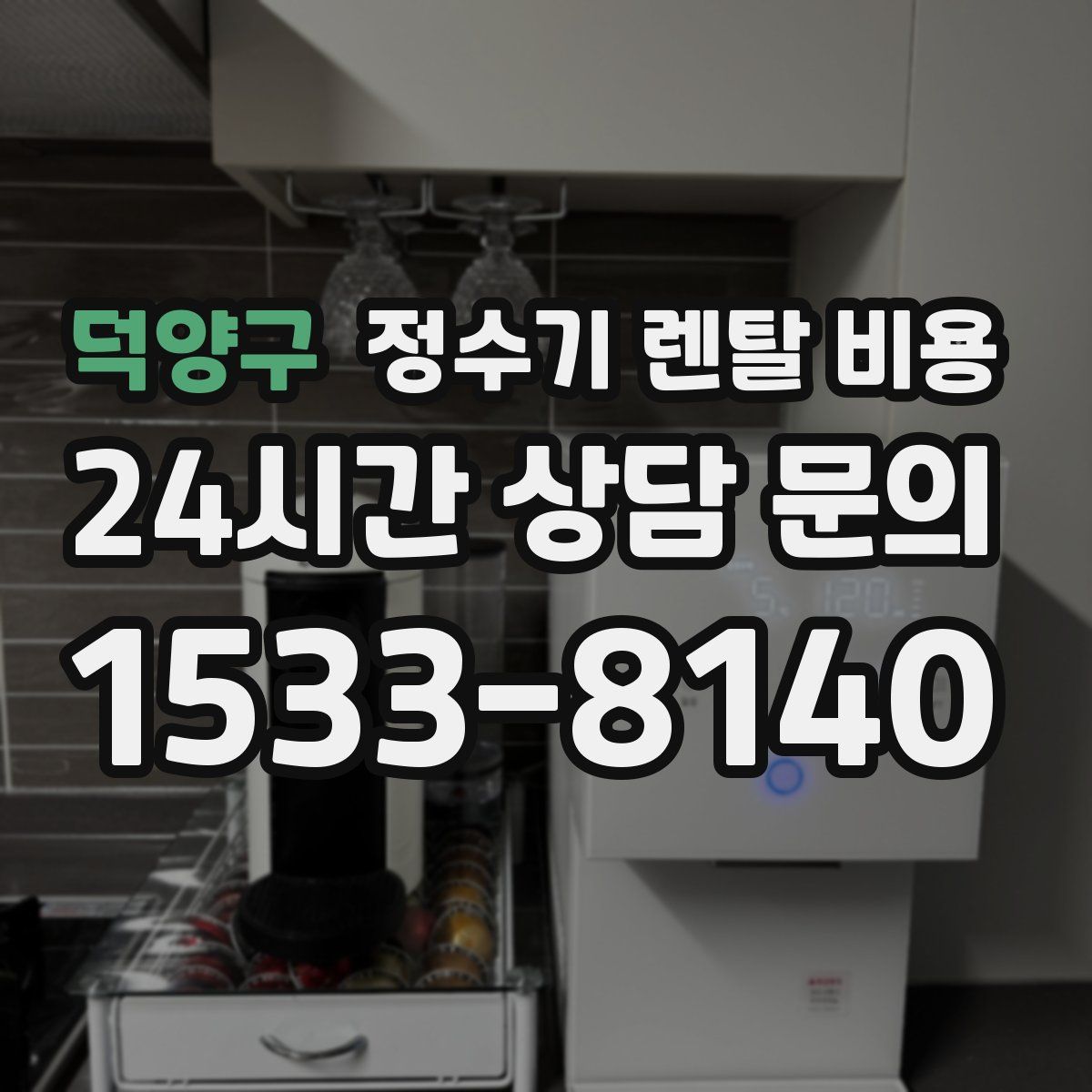 덕양구 정수기 렌탈 비용