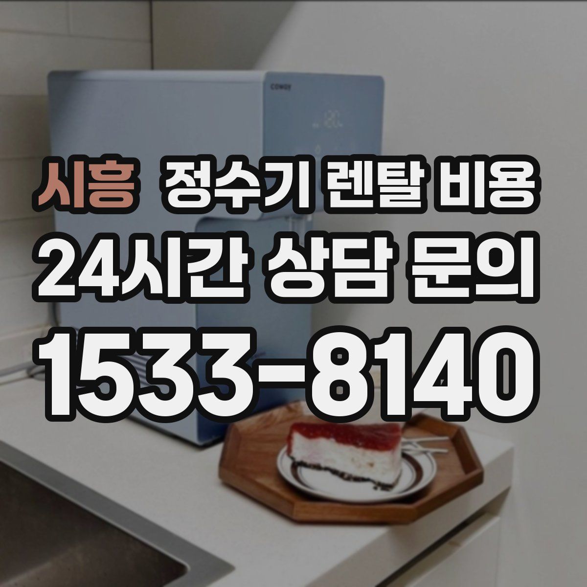 시흥 정수기 렌탈 비용