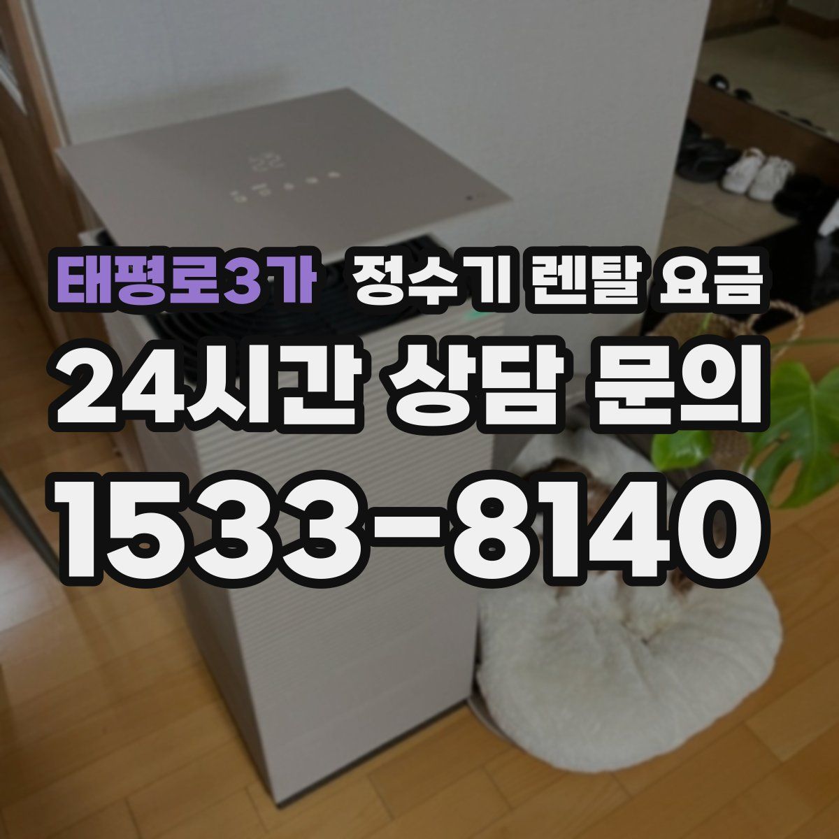 태평로3가 정수기 렌탈 요금