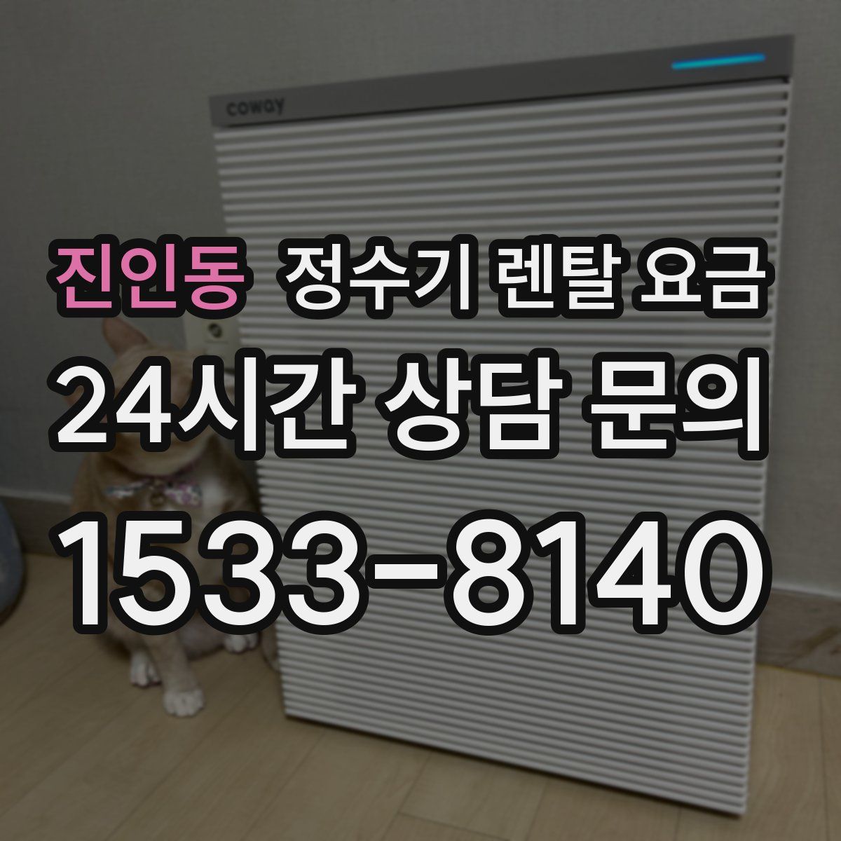 진인동 정수기 렌탈 요금