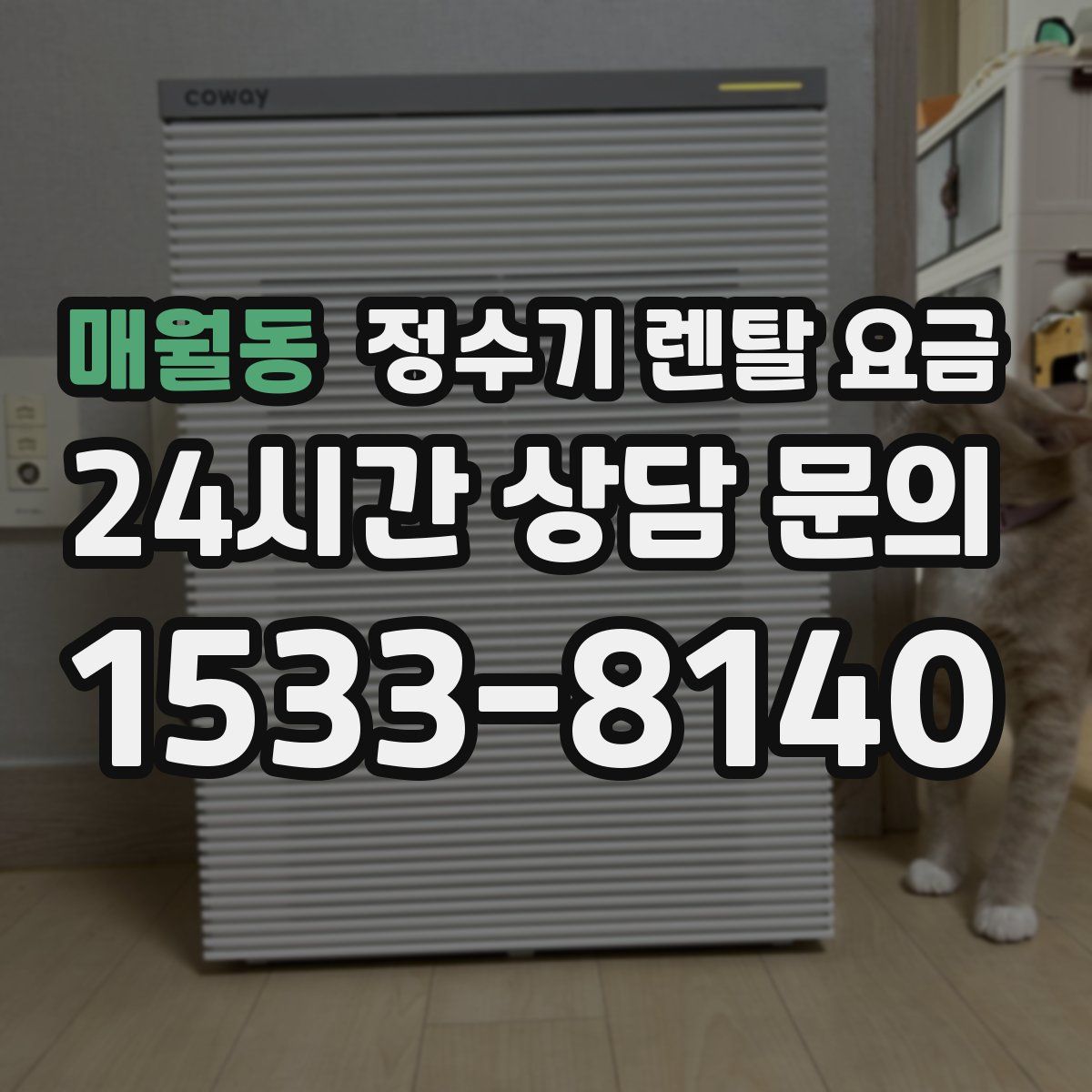 매월동 정수기 렌탈 요금