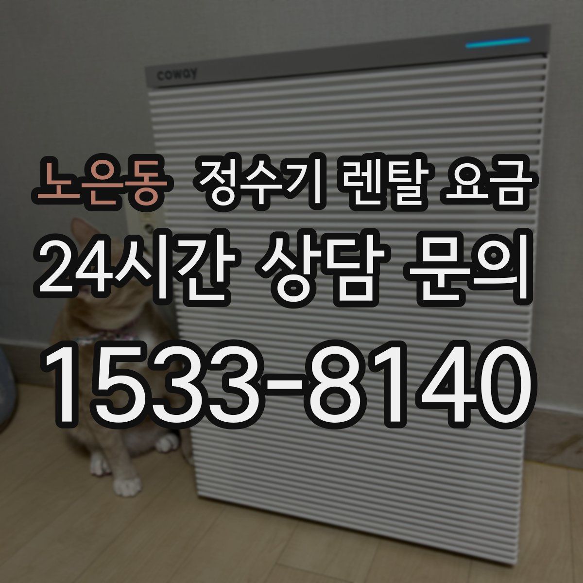 노은동 정수기 렌탈 요금