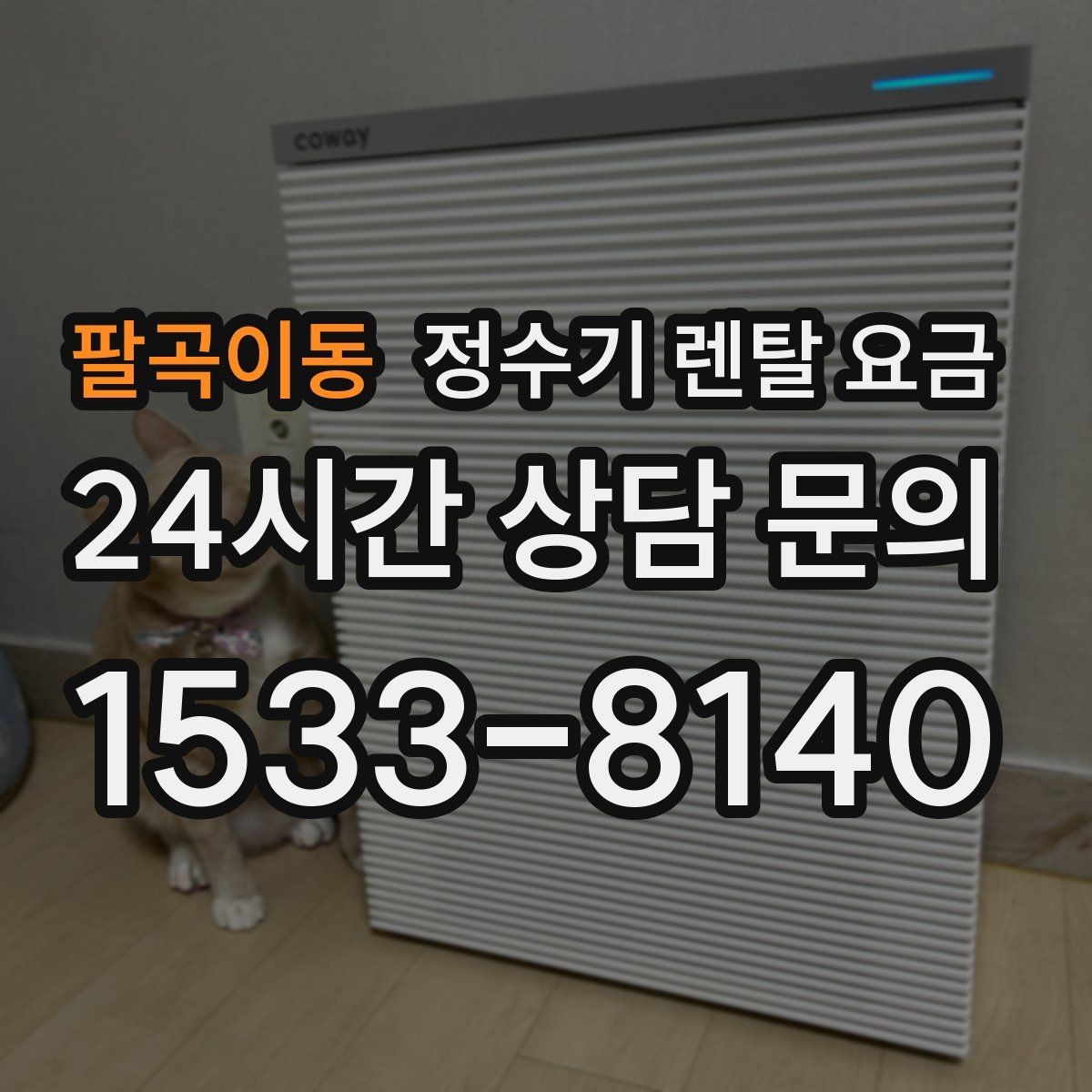 팔곡이동 정수기 렌탈 요금 비용 대비 만족도를 높이는 방법