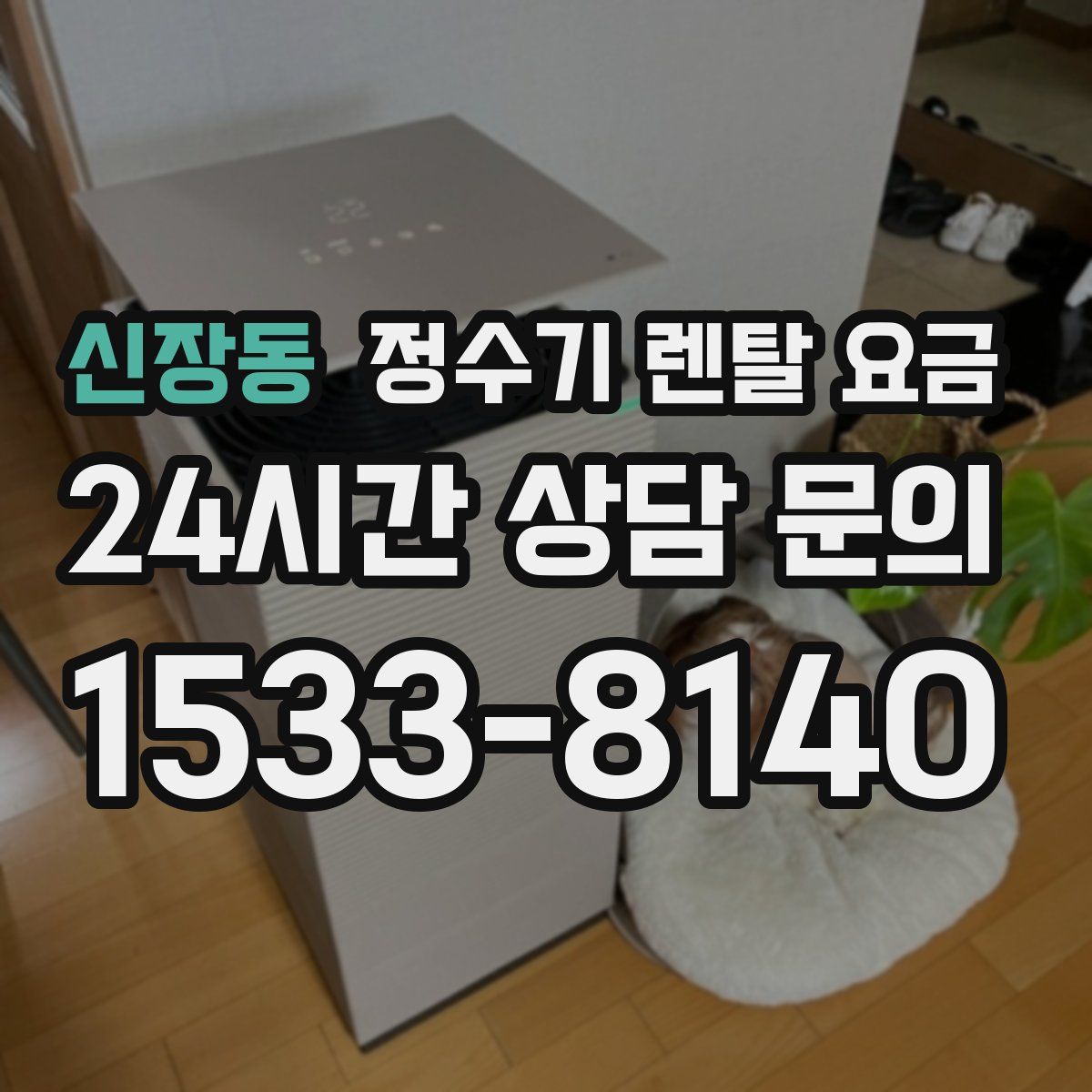 신장동 정수기 렌탈 요금