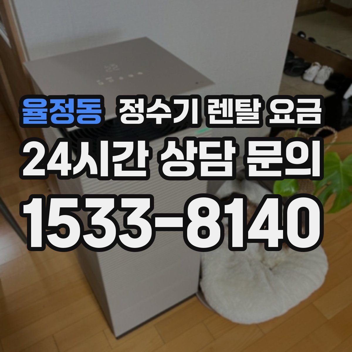 율정동 정수기 렌탈 요금