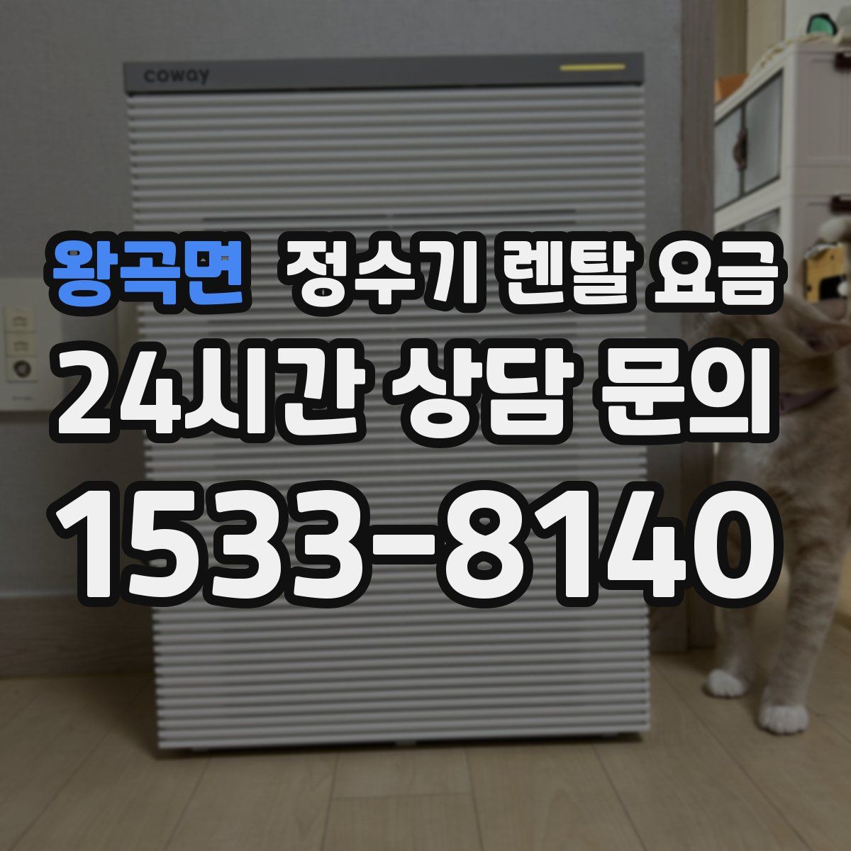 왕곡면 정수기 렌탈 요금