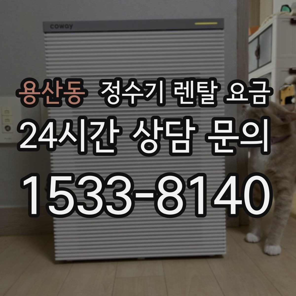 용산동 정수기 렌탈 요금 1인 가구에 적합한 선택 방법