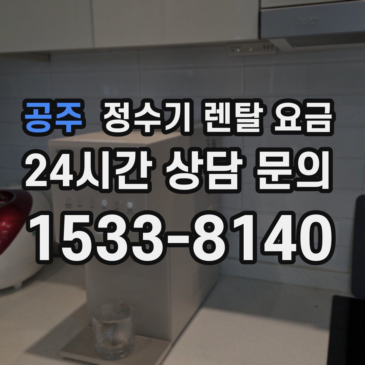 공주 정수기 렌탈 요금 얼음 사용량으로 고르는 방법