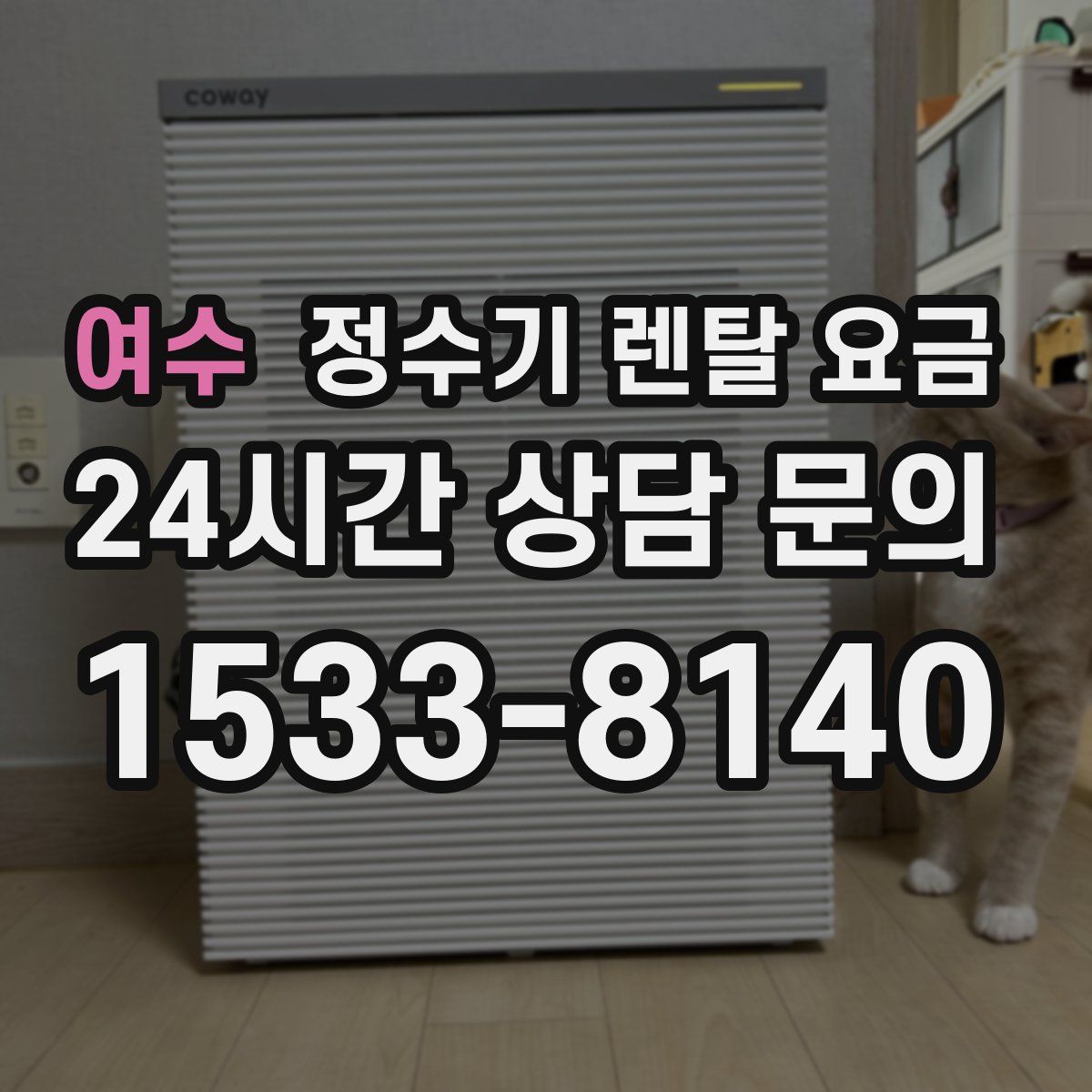 여수 정수기 렌탈 요금