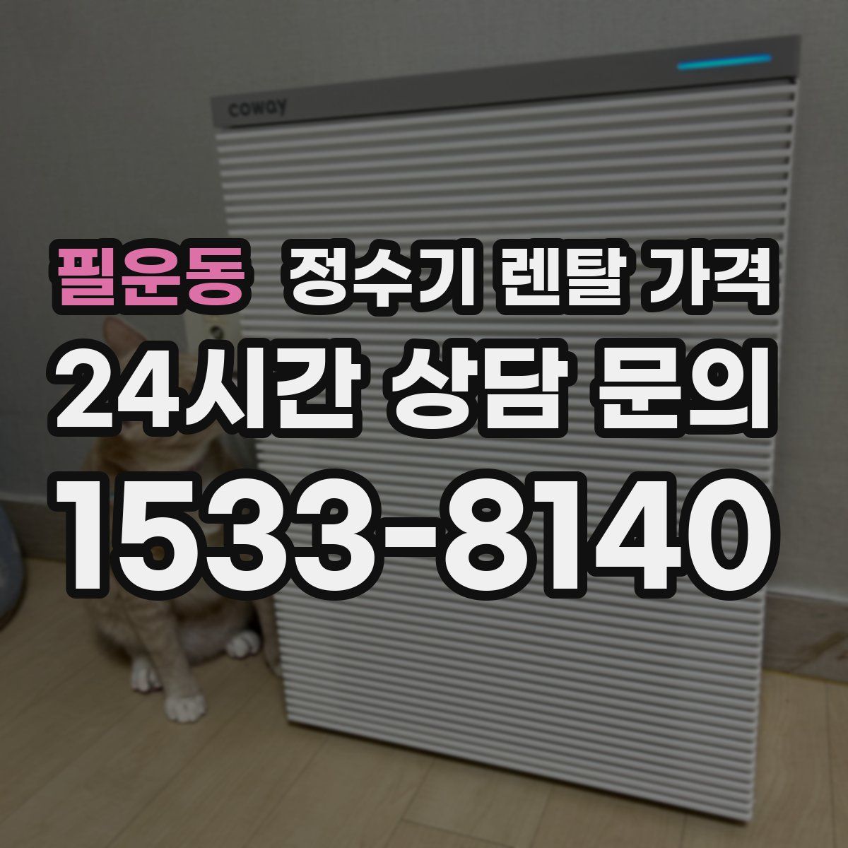 필운동 정수기 렌탈 가격