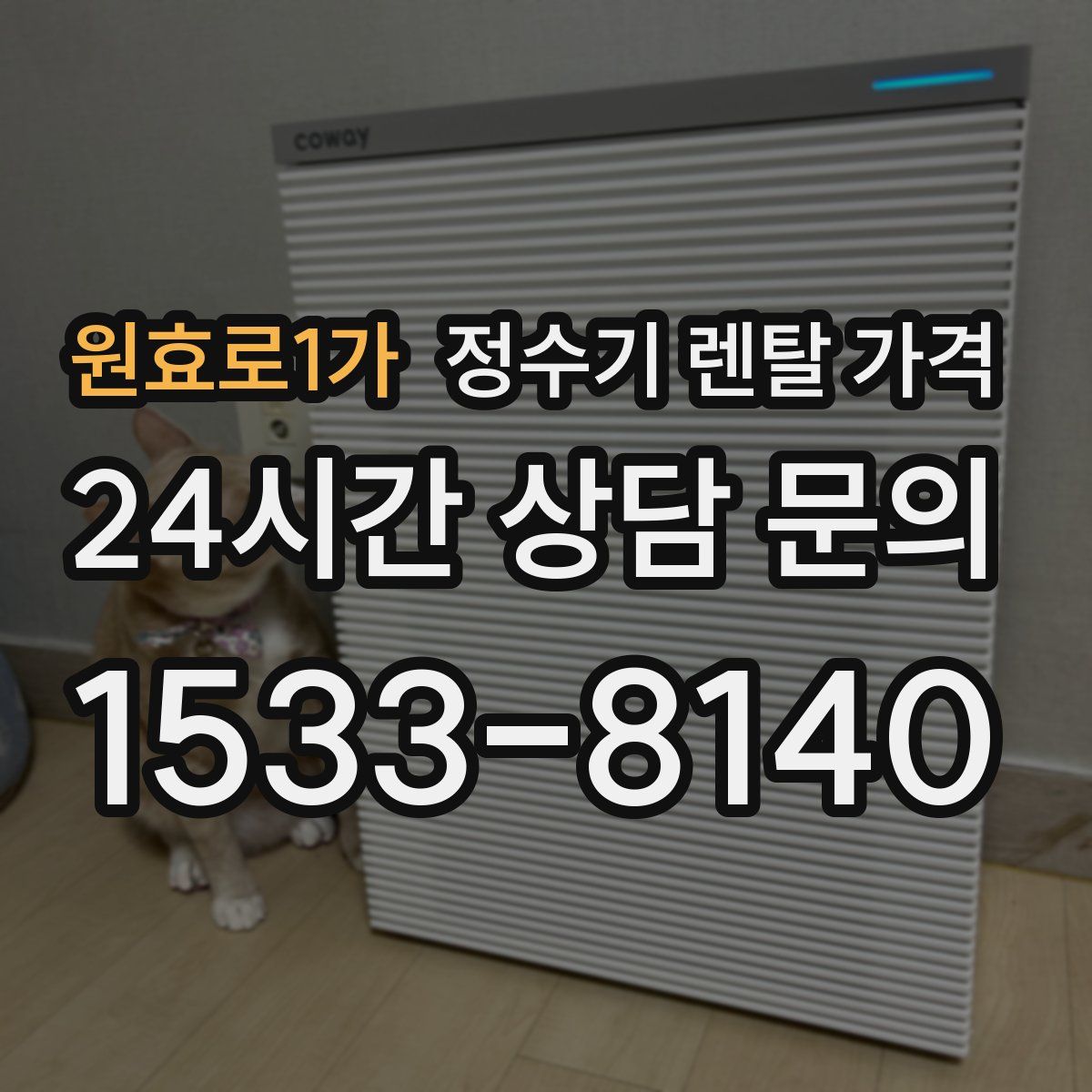 원효로1가 정수기 렌탈 가격