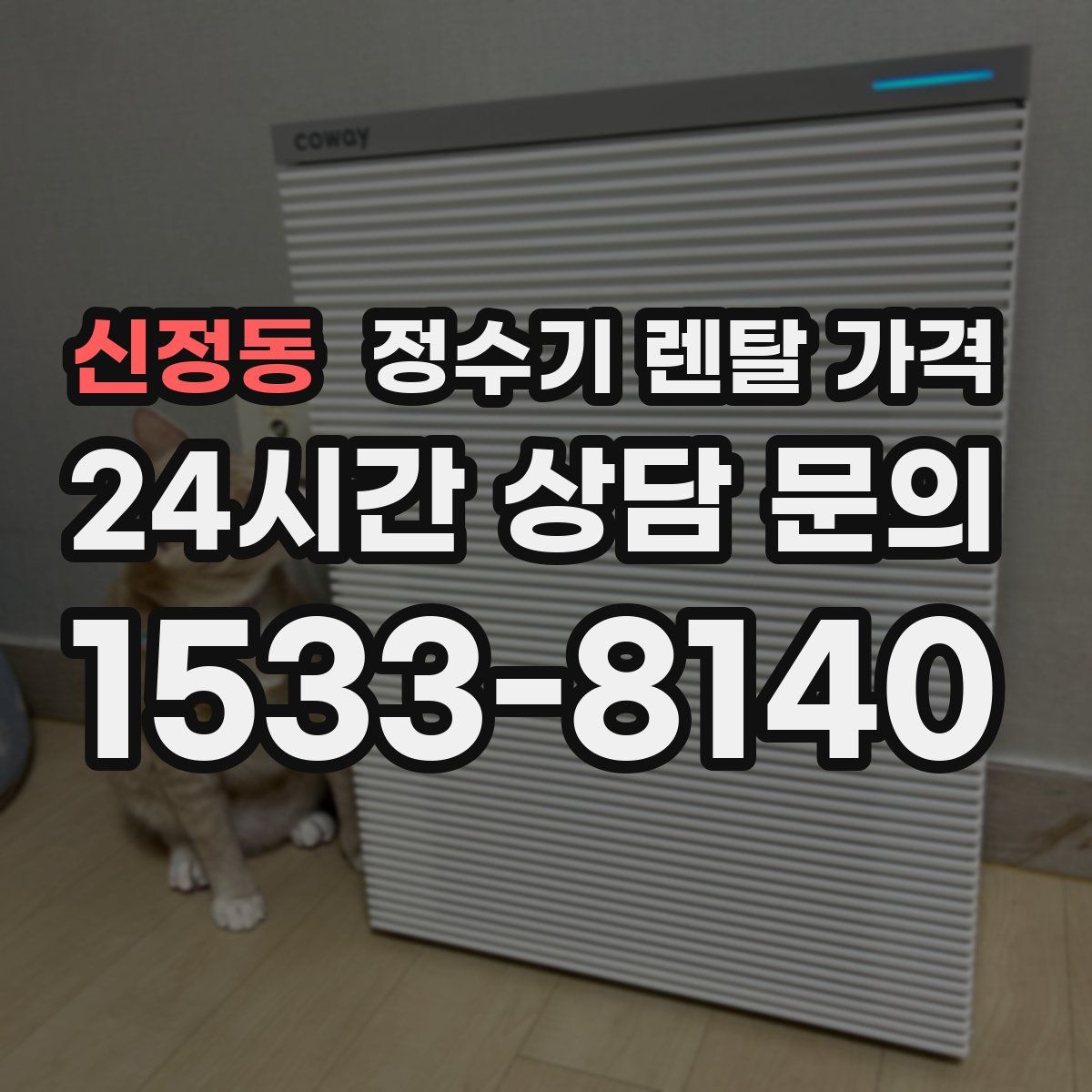 신정동 정수기 렌탈 가격