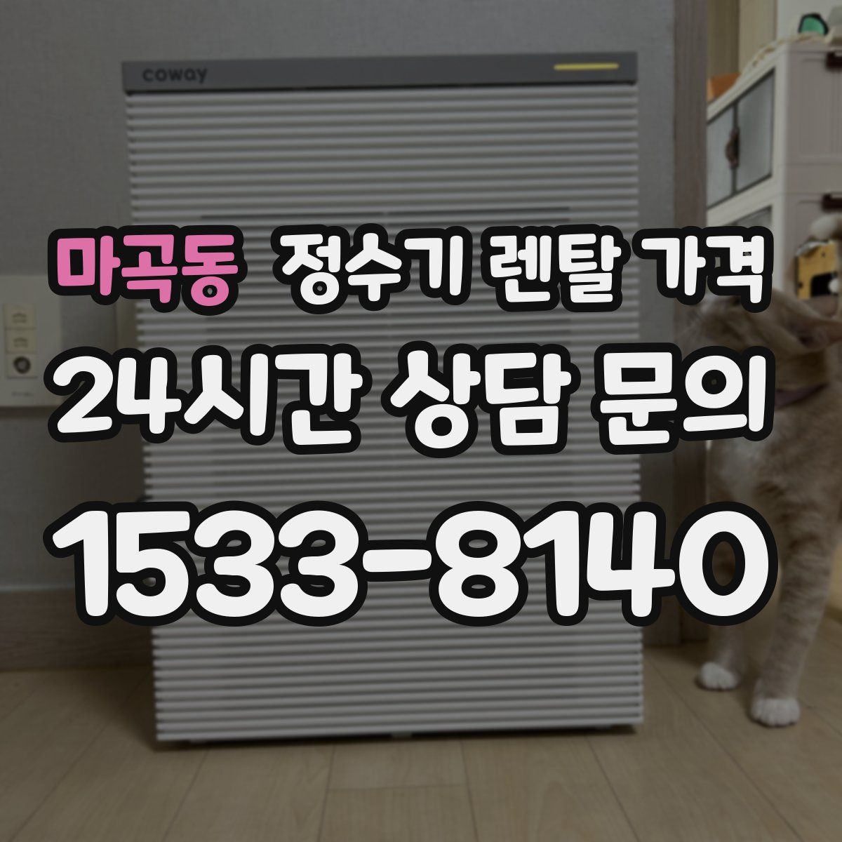 마곡동 정수기 렌탈 가격