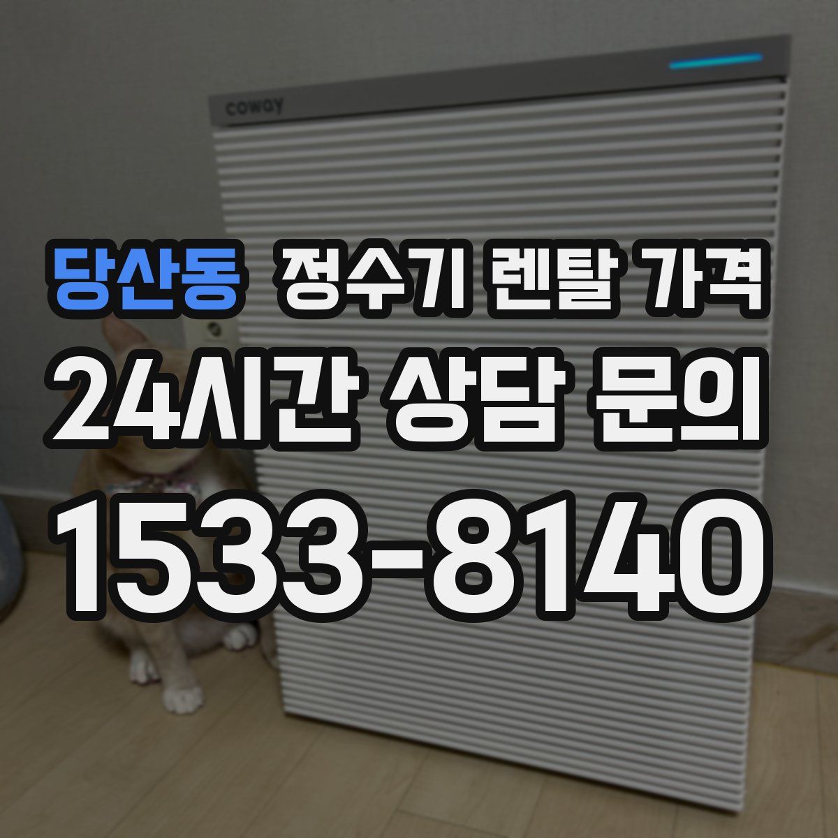 당산동 정수기 렌탈 가격