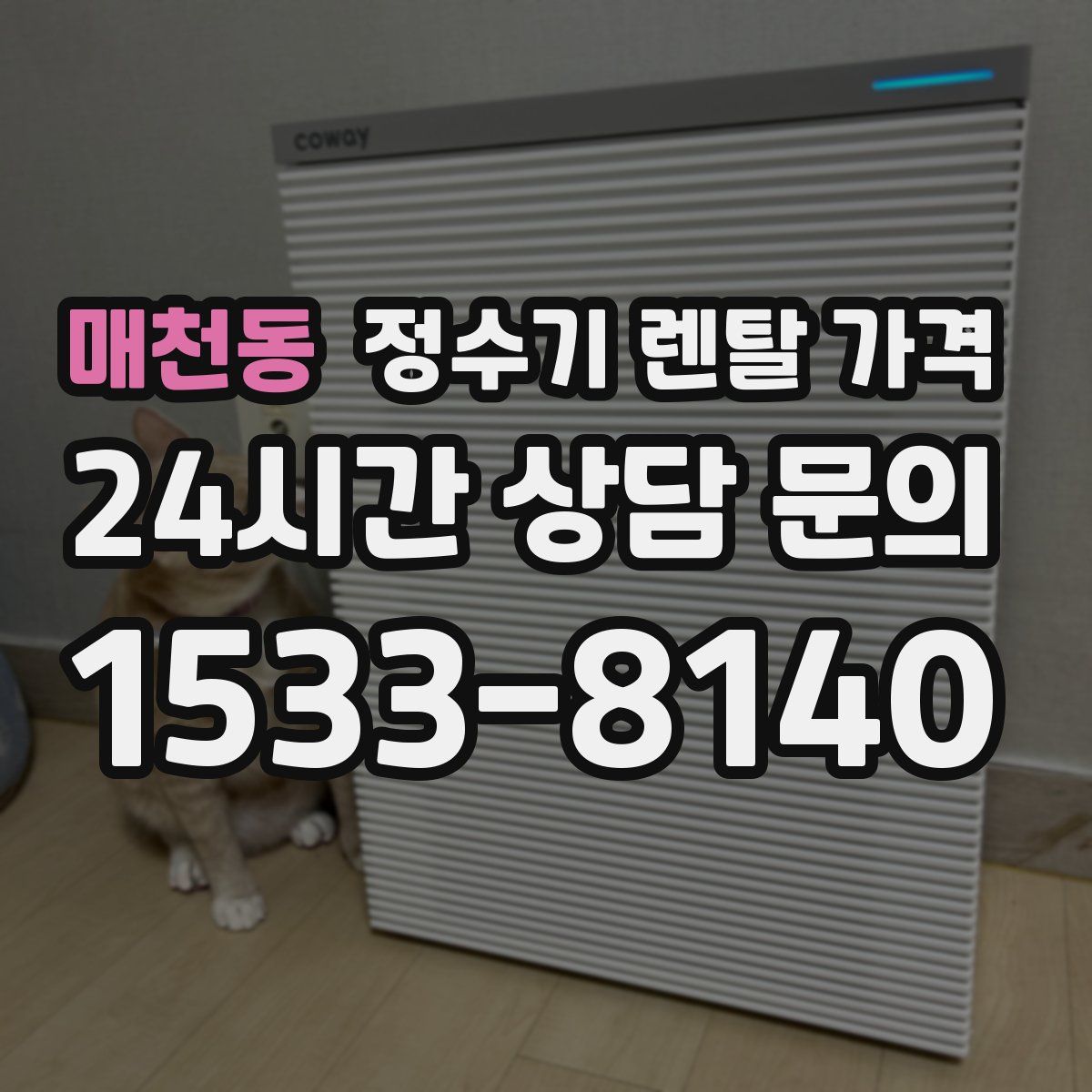 매천동 정수기 렌탈 가격