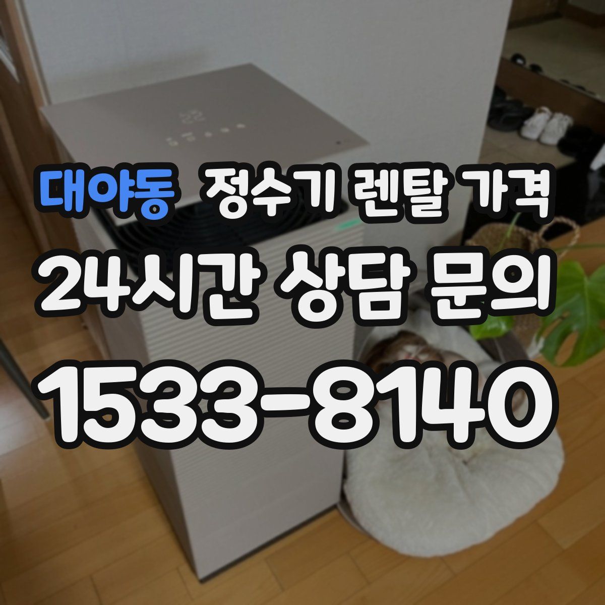 대야동 정수기 렌탈 가격