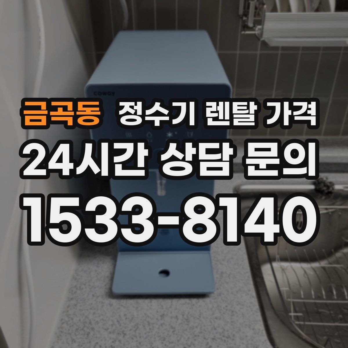 금곡동 정수기 렌탈 가격