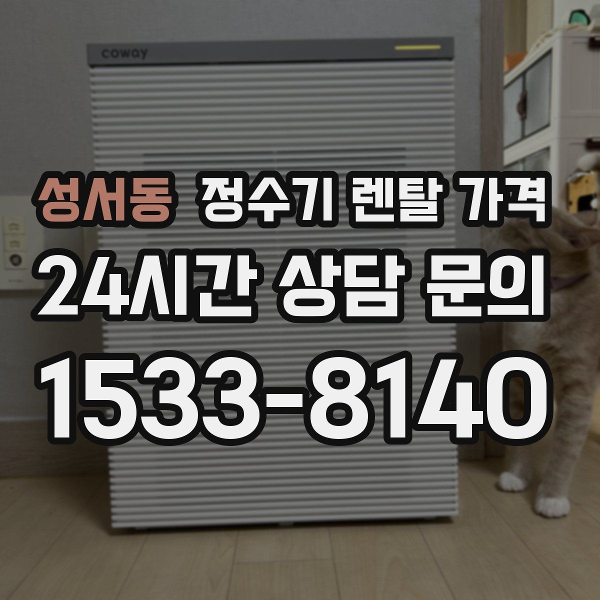 성서동 정수기 렌탈 가격