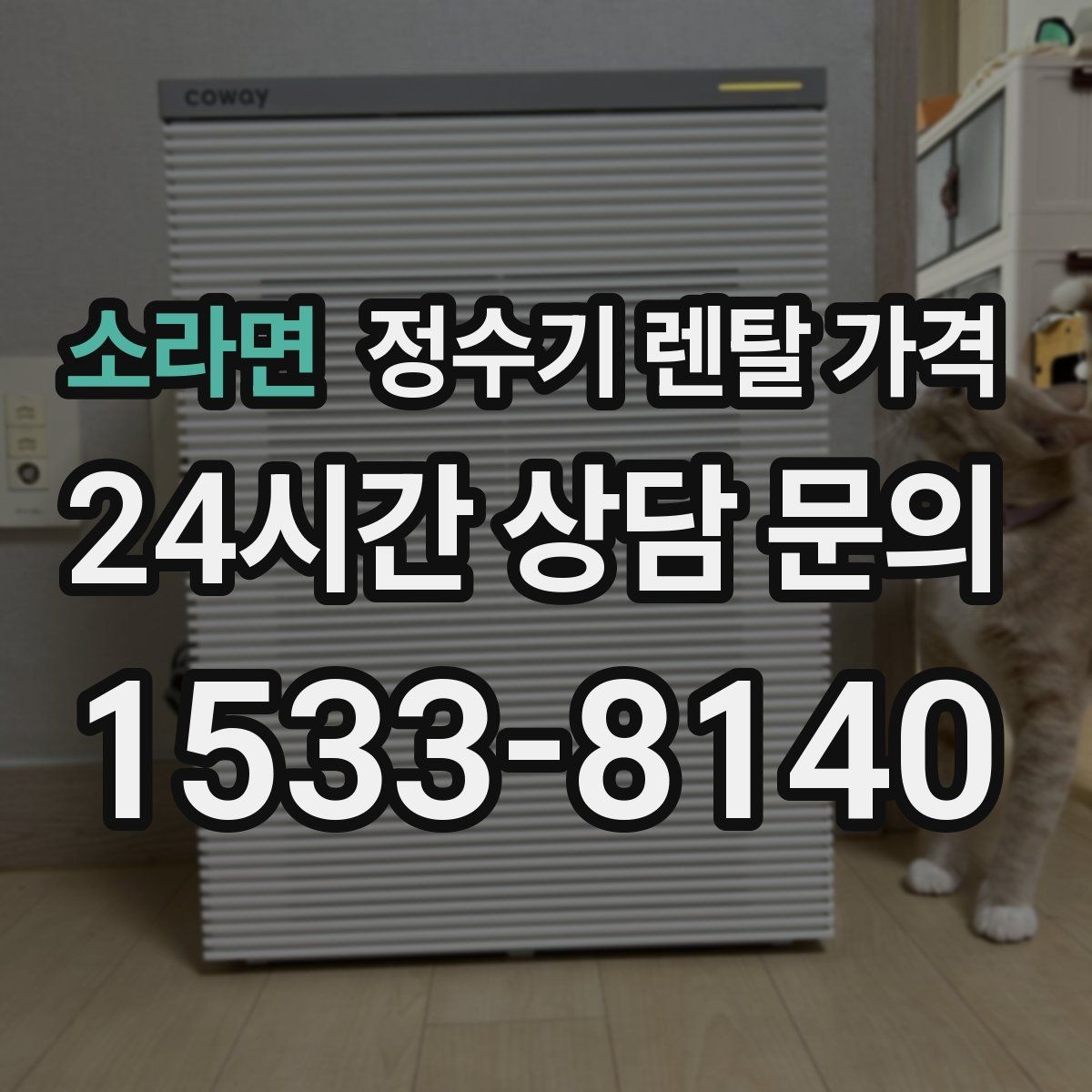 소라면 정수기 렌탈 가격 선택이 쉬워지는 정리 방법